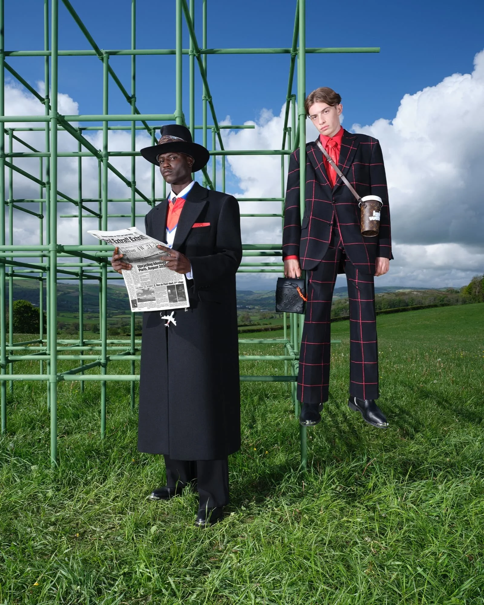 Louis Vuitton Men's FW 2021 by Tim Walker Busts Archetypes — Anne